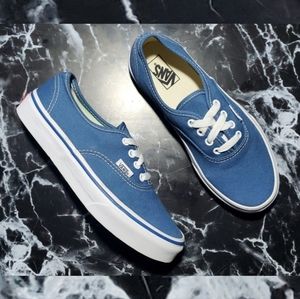 VANS Authentic Canvas Skate Shoes Blue